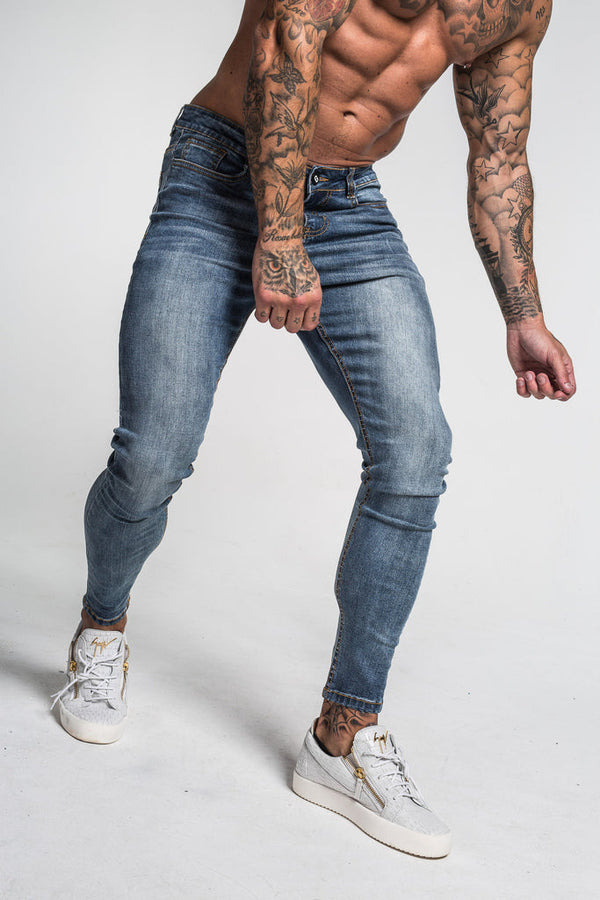 Die Luciano Jeans – verwaschenes Blau