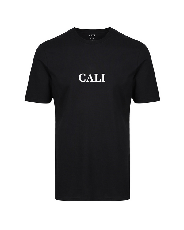 Camiseta CALI ajustada de peso pesado