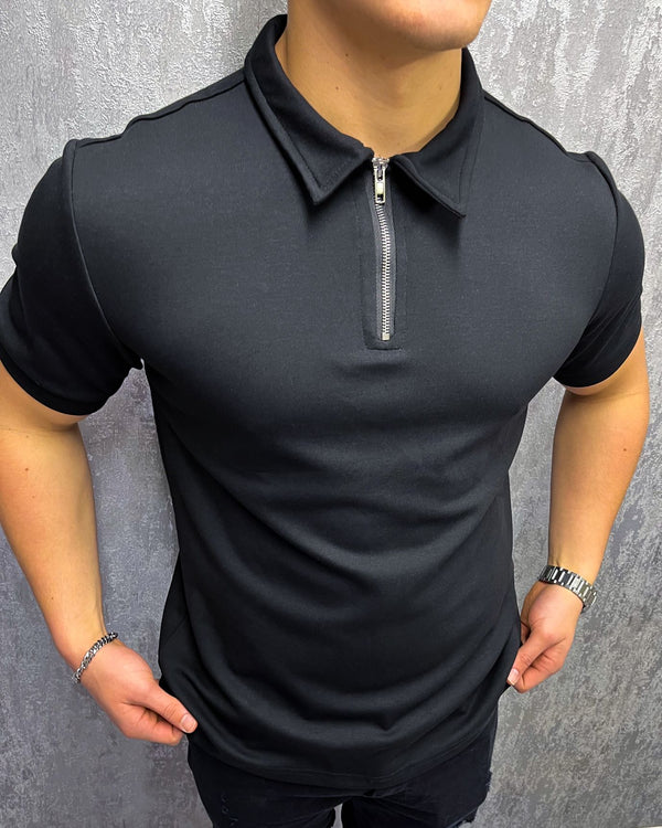 Polo classique - Noir