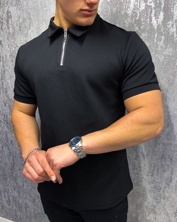Polo classique - Noir