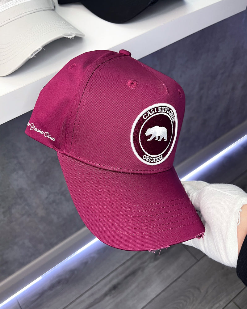 V2 EXPLORER CAP - MAROON RED