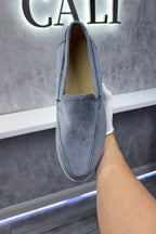 Mocassins Promenade - bleu clair