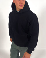 Essentiële Oversized CALI Hoodie - Zwart