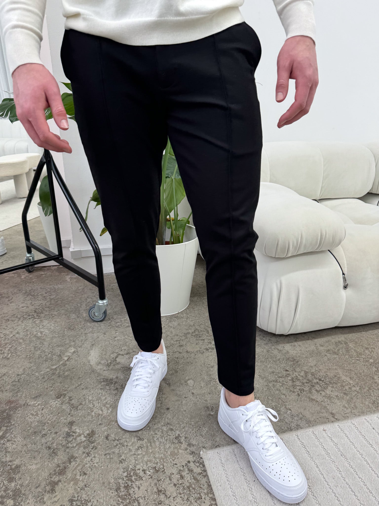 capone Luxe Hose – Schwarz