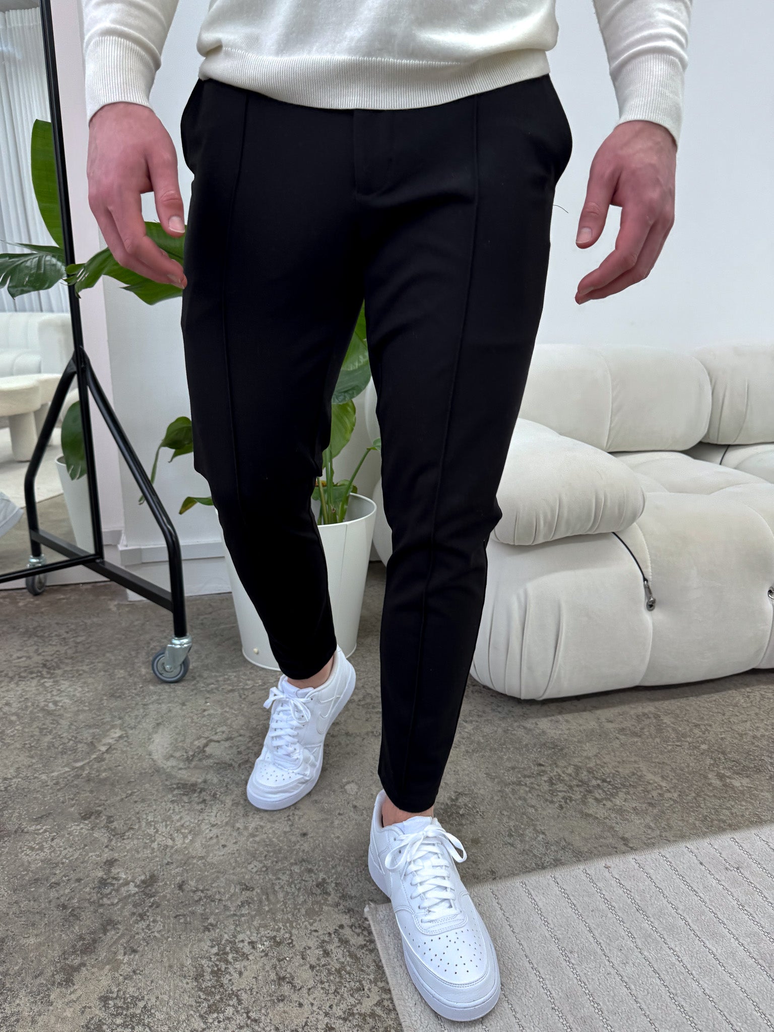capone Luxe Hose – Schwarz