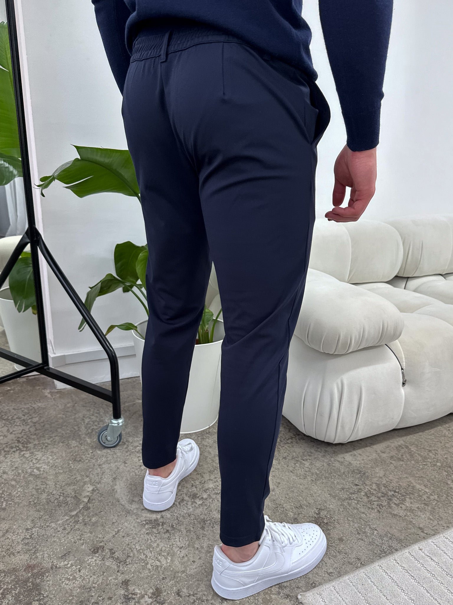 Pantalon Capone Luxe - Bleu Marine