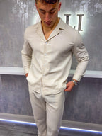 Camicia di lino - Farina d'avena