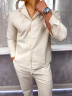 Camicia di lino - Farina d'avena
