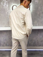 Camicia di lino - Farina d'avena