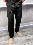 Die Leinenhose - Schwarz
