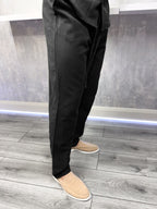 Die Leinenhose - Schwarz