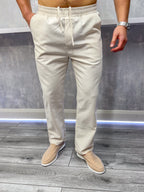 Le pantalon en lin - Oatmeal