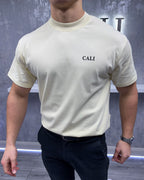 T-shirt à gros imprimés (édition limitée) - Sable