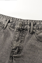 Mens Flared denim jeans - Grey