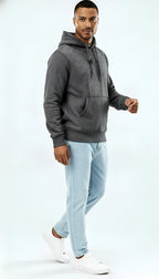 Men's Hoodie – Soft Cotton Blend Pullover with Adjustable Hood & Kangaroo Pocket for Everyday Comfort