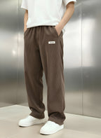 Pantalon côtelé pour homme - Pantalon large et droit pour un style moderne