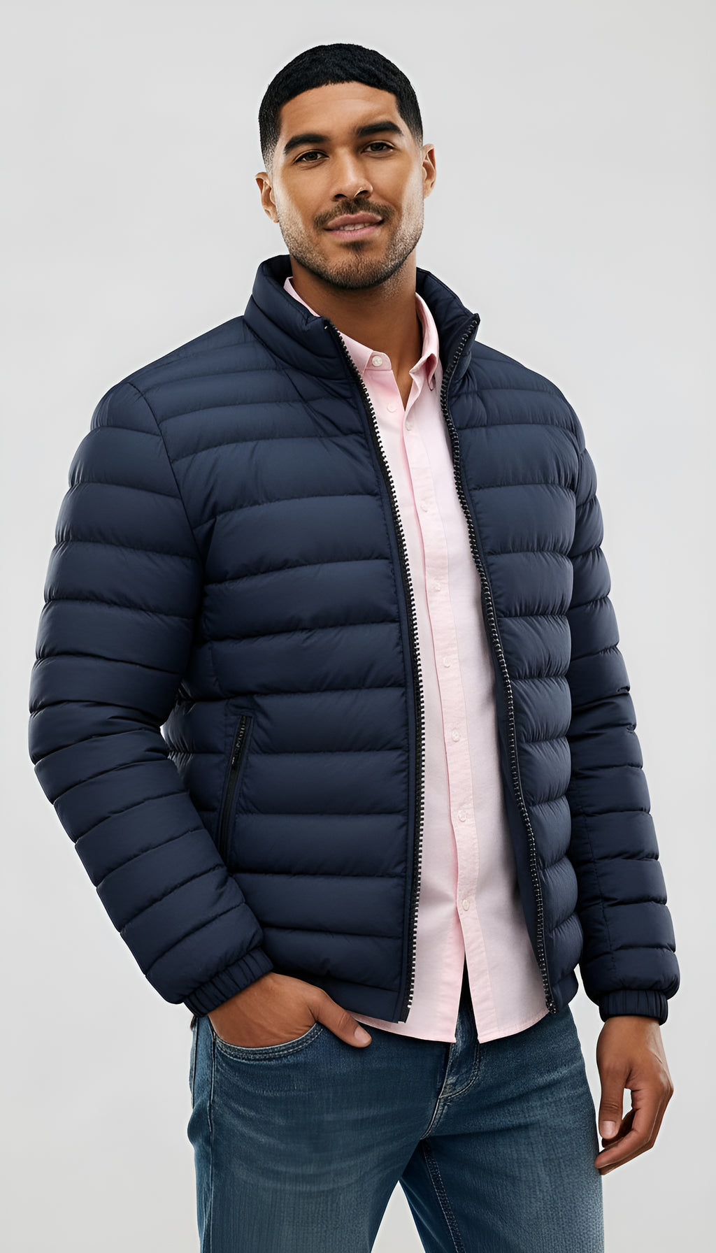 Classic puffer - Herren, Mid-Season Jacke