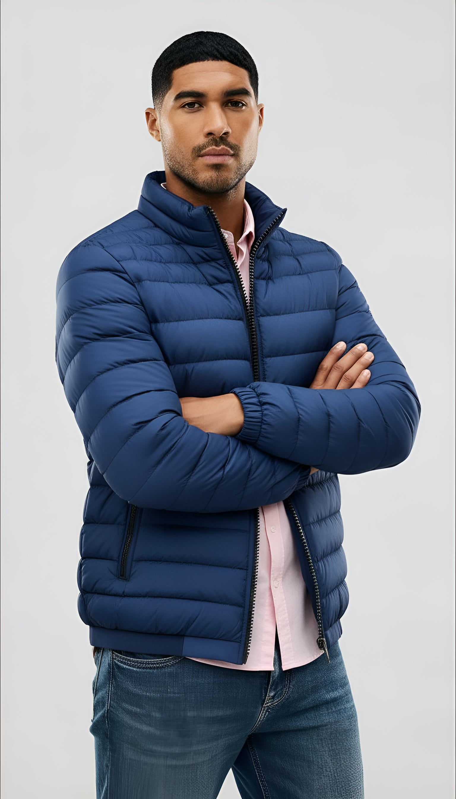 Classic puffer - Herren, Mid-Season Jacke