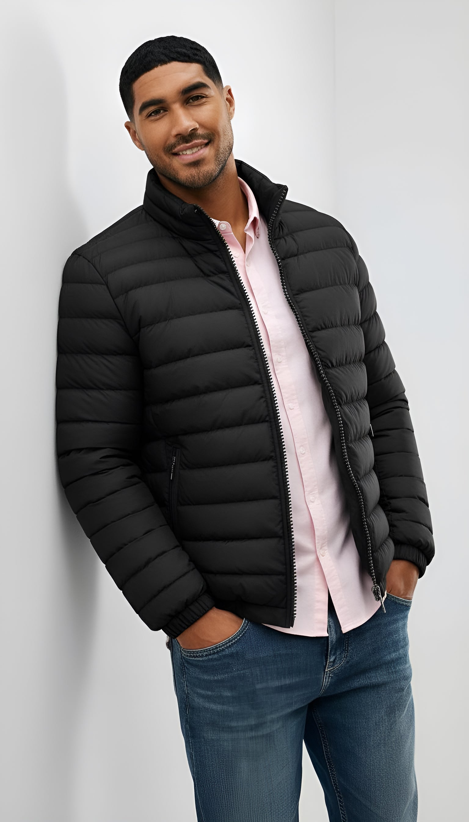 Classic puffer - Herren, Mid-Season Jacke
