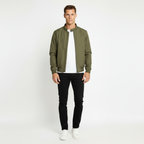 Men’s Lightweight Bomber Jacket - Sporty, Breathable & Stylish Casual Outerwear