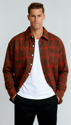 Kariertes Herrenhemd - Klassisches Karomuster, bequeme Passform und vielseitiger Stil