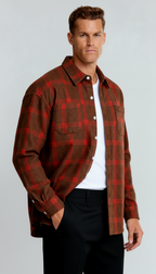 Kariertes Herrenhemd - Klassisches Karomuster, bequeme Passform und vielseitiger Stil