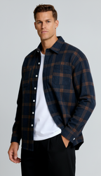 Kariertes Herrenhemd - Klassisches Karomuster, bequeme Passform und vielseitiger Stil